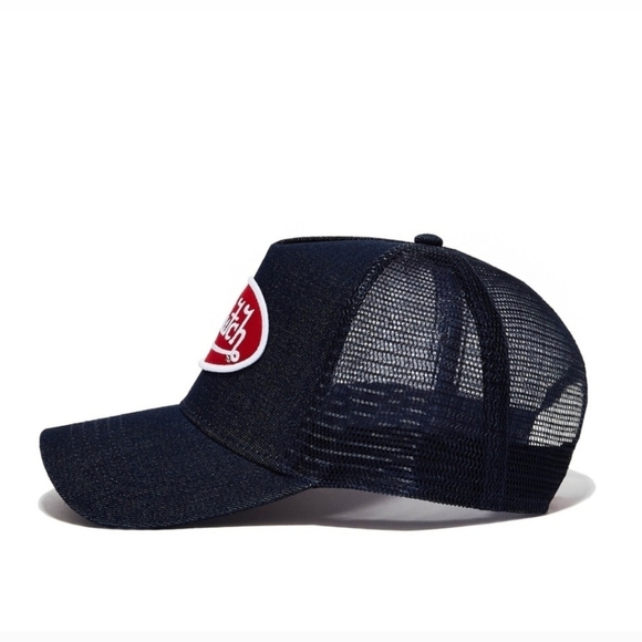 ??️Von Dutch?️ Denim Trucker Unisex Hat main image 6